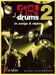 Real Time Drums in Songs & Styles (Book & CD - French)