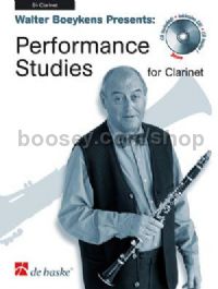 Performance Studies for Clarinet (Book & CD)