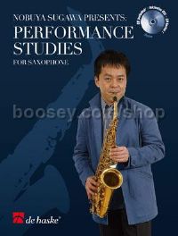 Performance Studies for Saxophone - Saxophone(Book & CD)