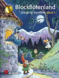 Blockflötenland Band 3 - Recorder (Book & CD)