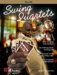 Swing Quartets (Book & CD - Flute)
