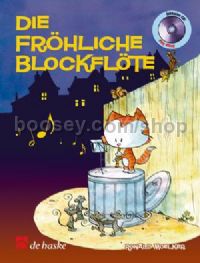 Die fröhliche Blockflöte - Soprano Recorder (Book & CD)