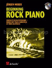 Beginning Rock Piano - Piano (Book & CD)
