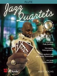 Jazz Quartets (Book & CD - Flute)