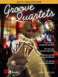 Groove Quartets (Book & CD - Alto Saxophone)
