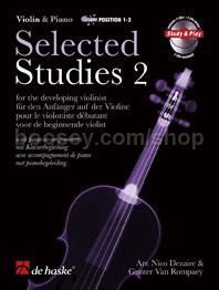 Selected Studies 2 - Violin (Book & 2 CDs)