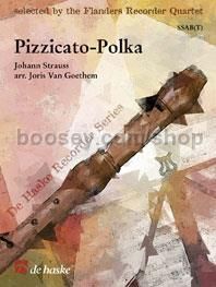 Pizzicato-Polka - Soprano Recorder (Score & Parts)
