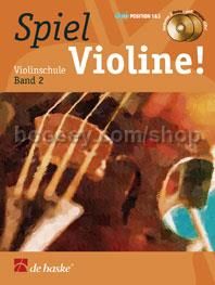 Spiel Violine! Band 2 (Book & 2 CDs)