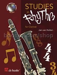 Studies in Rhythm - Bb Clarinet (Book & CD)