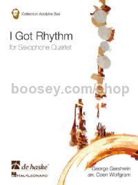 I Got Rhythm - Saxophone Quartet (Score & Parts)