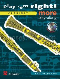 Play 'em Right! More Play Along - Bb Clarinet (Book & CD)