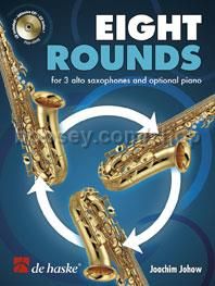 Eight Rounds - Alto Saxophone (Book & CD)