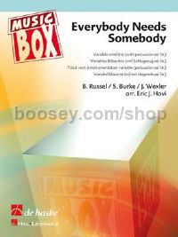 Everybody Needs Somebody - Wind Trio (Score & Parts)