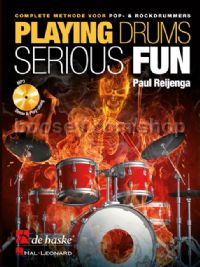 Playing Drums Serious Fun (Dutch) (Book & CD)
