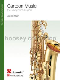 Cartoon Music - Saxophone Quartet (Score & Parts)