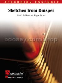 Sketches From Dinsper - Score & Parts (Accordion Orchestra)