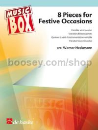 8 Pieces for Festive Occasions - Variable Wind Quartet (Score & Parts)