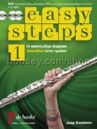 Easy Steps 1 fluit (Book with 2 CDs & DVD)
