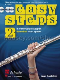 Easy Steps 2 fluit (Book with 2 CDs & CD-ROM)