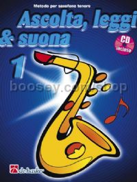 Ascolta, Leggi & Suona 1 saxofono tenore (Book & CD)