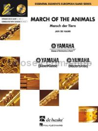 March Of the Animals - Concert Band Score & CD