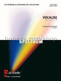 Vocalise - Trombone/Euphonium & Concert Band (Score & Parts)