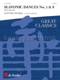 Slavonic Dances No.s 7 & 8 (Concert Band Score & Parts)