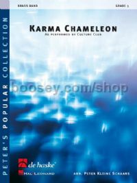 Karma Chameleon - Brass Band Score