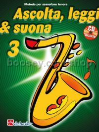 Ascolta, Leggi & Suona 3 saxofono tenore (Book & CD)