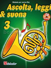 Ascolta, Leggi & Suona 3 corno - F Horn (Book & CD)