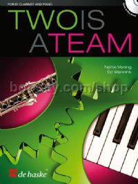 Two is a Team - Clarinet (Book & CD)
