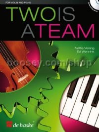 Two is a Team (Book & CD) - Violin/Piano