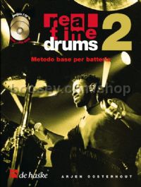 Real Time Drums 2 (Book & 2 CDs  - Italian)