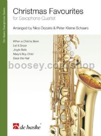 Christmas Favourites - Saxophone Quartet (Score & Parts)