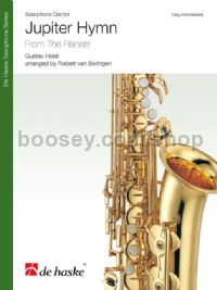 Jupiter Hymn - Saxophone Ensemble (Score & Parts)