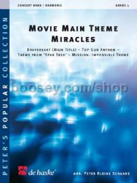 Movie Main Theme Miracles - Concert Band Score