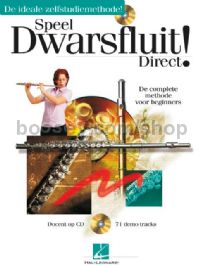 Speel Dwarsfluit! Direct! - Flute (Book & CD)