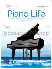 Piano Life - Lesboek 2 (Book & 2 CDs)