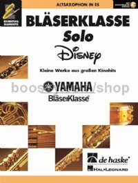 Blaserklasse Disney (Alto Saxophone Book & Online Audio)