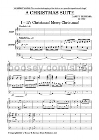 A Christmas Suite (Three-part upper voices, harp & organ) - Digital Sheet Music