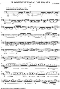 Fragments from a Lost Sonata (Cello Solo) - Digital Sheet Music Download