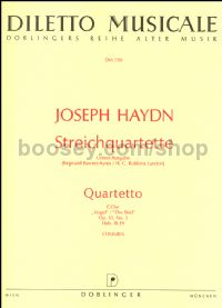 String Quartet in C major op. 33/3 Hob. III:39 (set of parts)