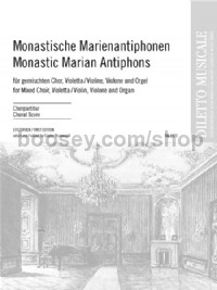 Monastische Marienantiphonen (SATB)
