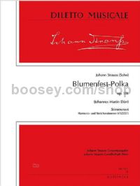 Blumenfest-Polka (française) op. 111 I 7/6 - orchestra (set of parts)