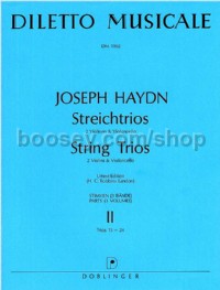 String Trios, Vol. 2, Nos. 15-24 (set of parts)