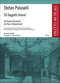 26 Soggetti diversi - piano (harpsichord)