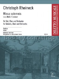 Missa solemnis in c-Moll (Score)