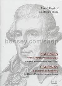 Cadenzas and Fermata Ornaments for Haydn's Concertos and Sonatas - piano