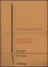 Diptychon op. 65 - organ
