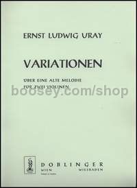 Variationen - 2 violins